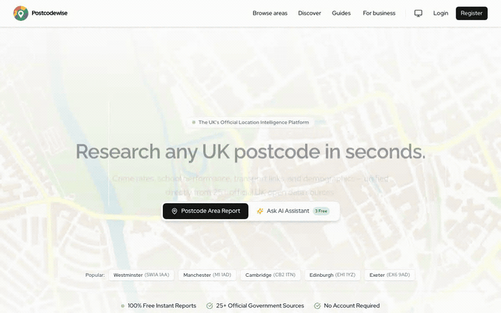 Postcodewise Conversational AI in Action